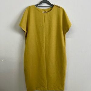 Chartreuse dress